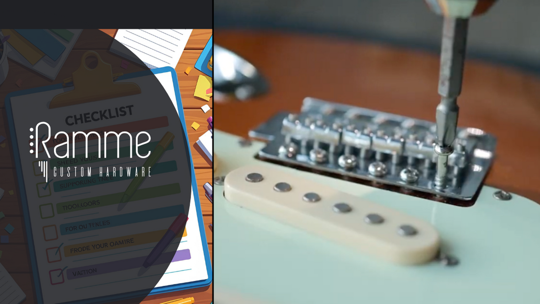 6-Screw Tremolo Replacement: R1-E Compatibility Checks