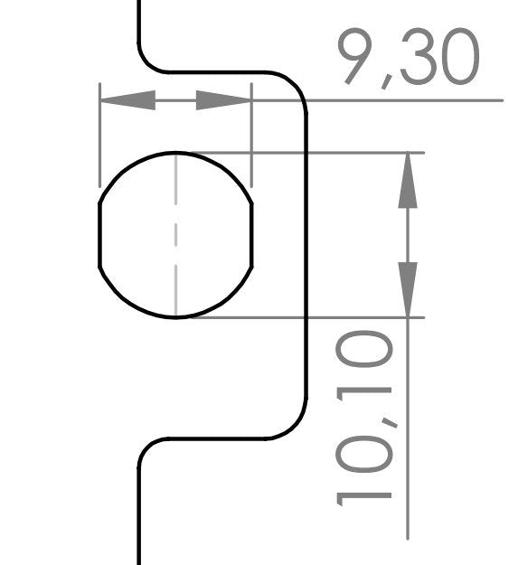 Ramme Tremolo Arm (Stainless Steel)