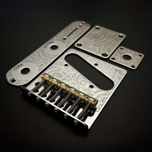 Kit TL Paisley - Ramme Vintage 6C (Stainless Steel - Mirror)
