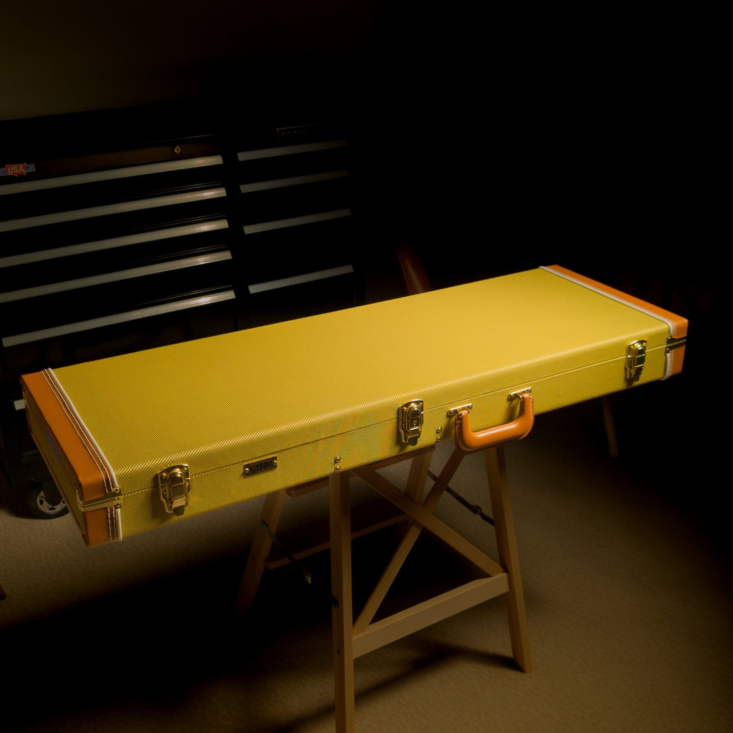 MV Guitars Musclecaster, Pearl White