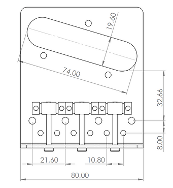 Ramme TL Vintage Floral Fixed Bridge (Stainless Steel)