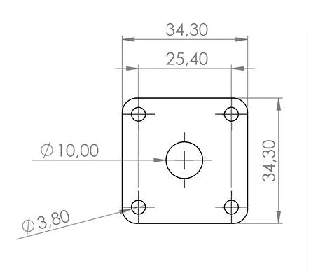 TL Kit Paisley - Ramme Vintage 6C (Stainless Steel - Gold)