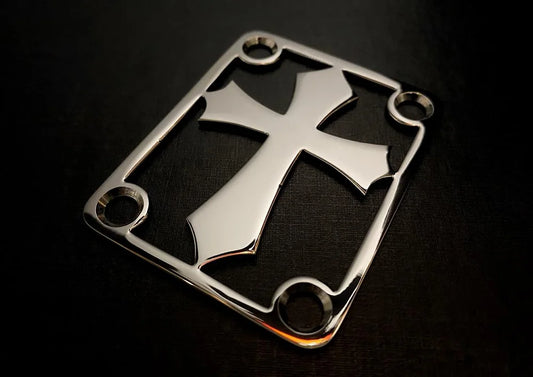 Ramme Cross Neck Plate (Stainless Steel)