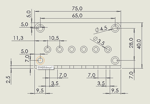 Ramme Fixed Bridge (Stainless Steel)