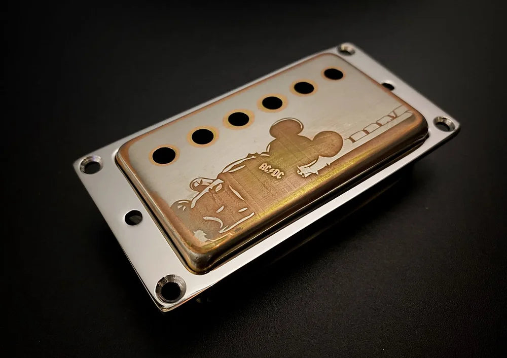 Ramme Mounting Ring For Humbucking Pickups WITH COVER