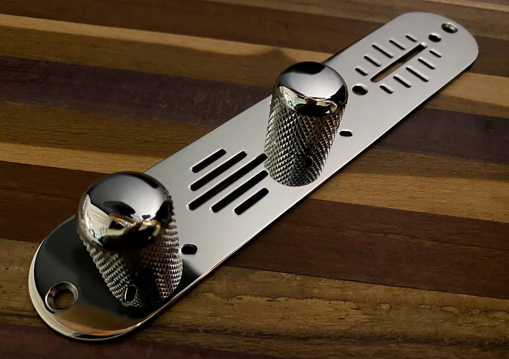 Spil Direkte favorit Ramme TL Radio Control Plate (Stainless Steel) – MBit Guitars