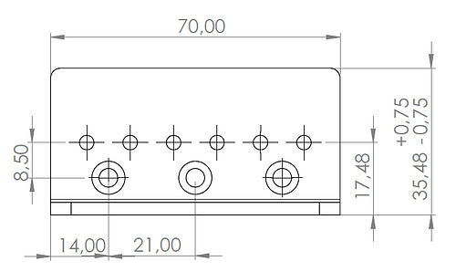 Ramme Fixed Short Bridge (Stainless Steel)