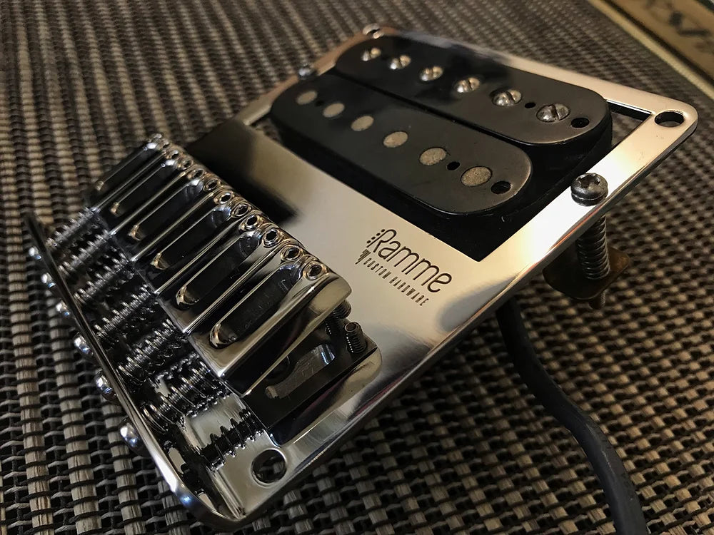 Ramme TL Modern Humbucker Bridge, Stainless Steel — view 2 — Mbit Guitars