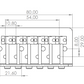 Ramme TL Vintage 6C Short Fixed Bridge (Stainless Steel)