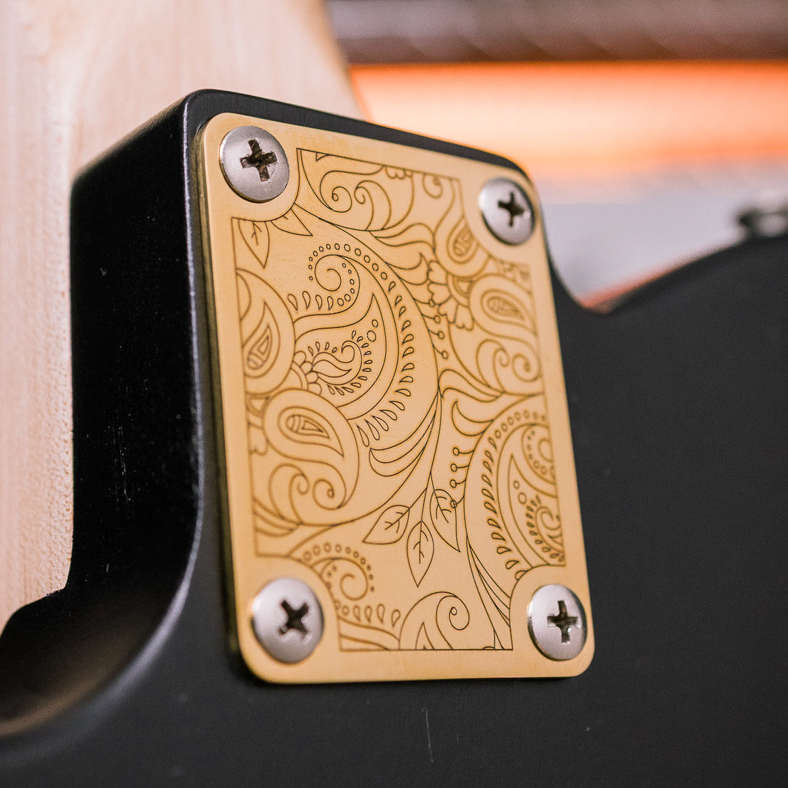Ramme TL Paisley Kit, Vintage 6C, Gold Finish | Mbit – Mbit Guitars
