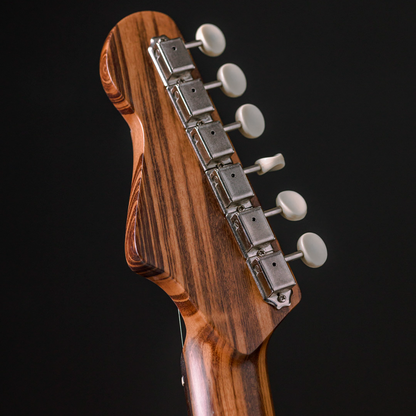 MV Guitars Musclecaster, Blue & White