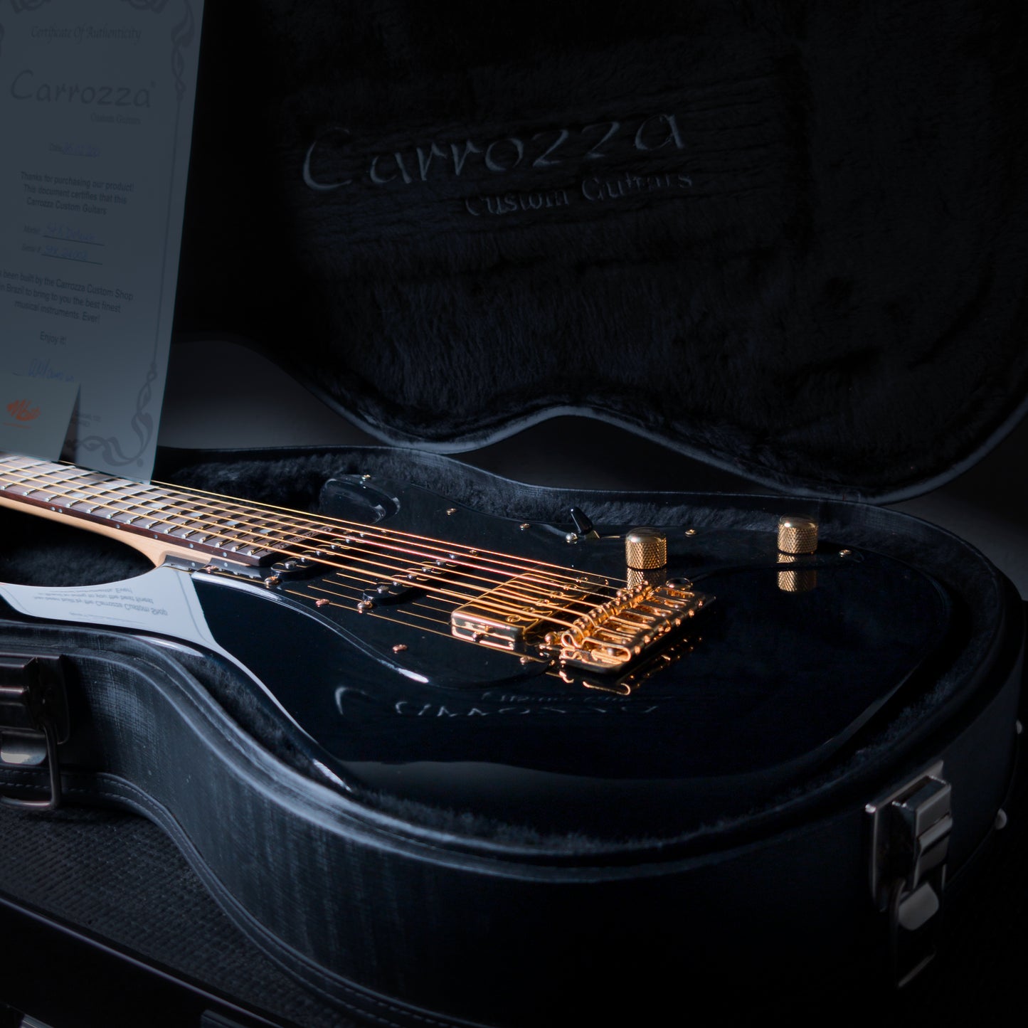 Carrozza STX Tremolo Deluxe, Black Royale (Demo)