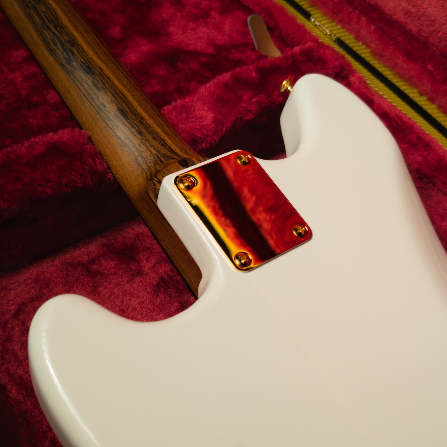 MV Guitars Musclecaster, Pearl White