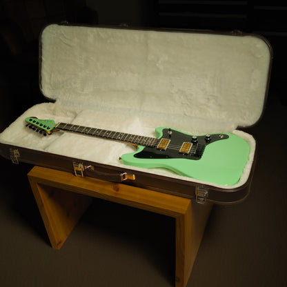 MV Guitars Musclecaster, Surf Green