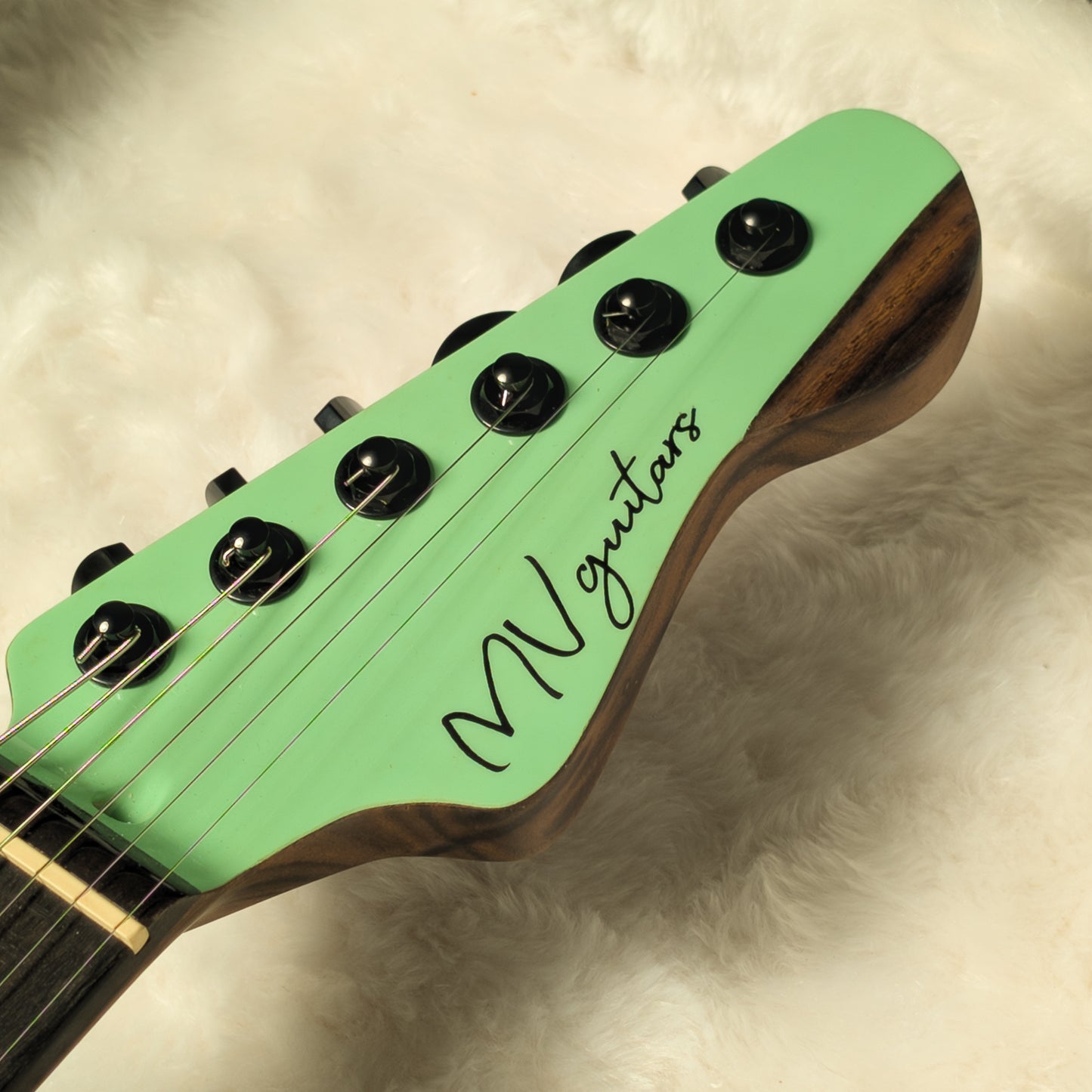 MV Guitars Musclecaster, Surf Green