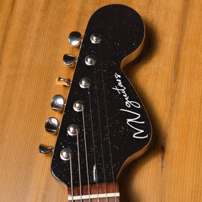 MV Guitars J Custom, Black Sparkle
