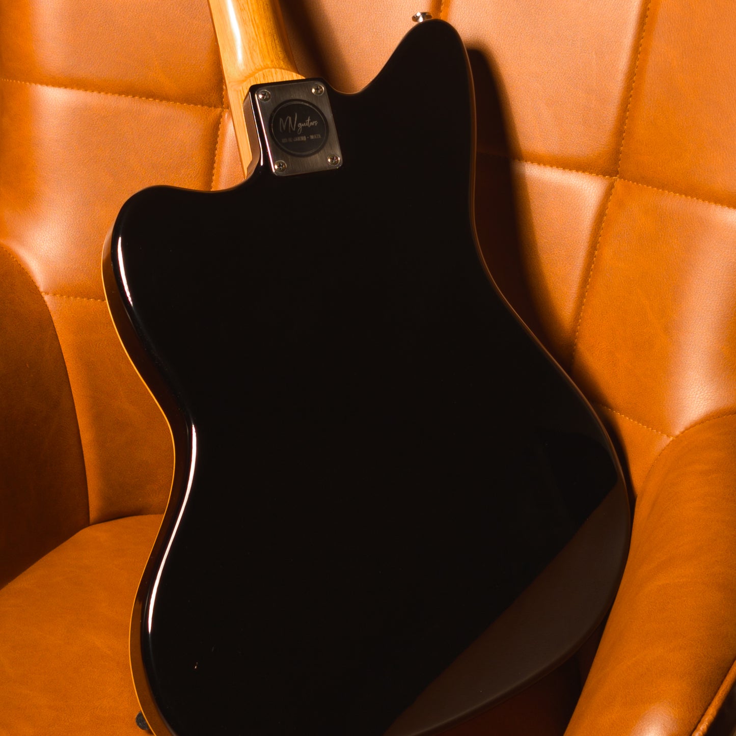 MV Guitars J Custom, Black Sparkle