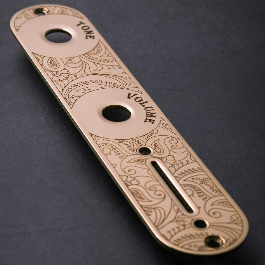 TL Kit Paisley - Ramme Vintage 6C (Stainless Steel - Gold)