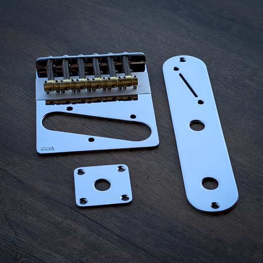T Ringer Style Bridge T-Style Guitar Bridges | Ramme Stainless | Mbit – Mbit Guitars