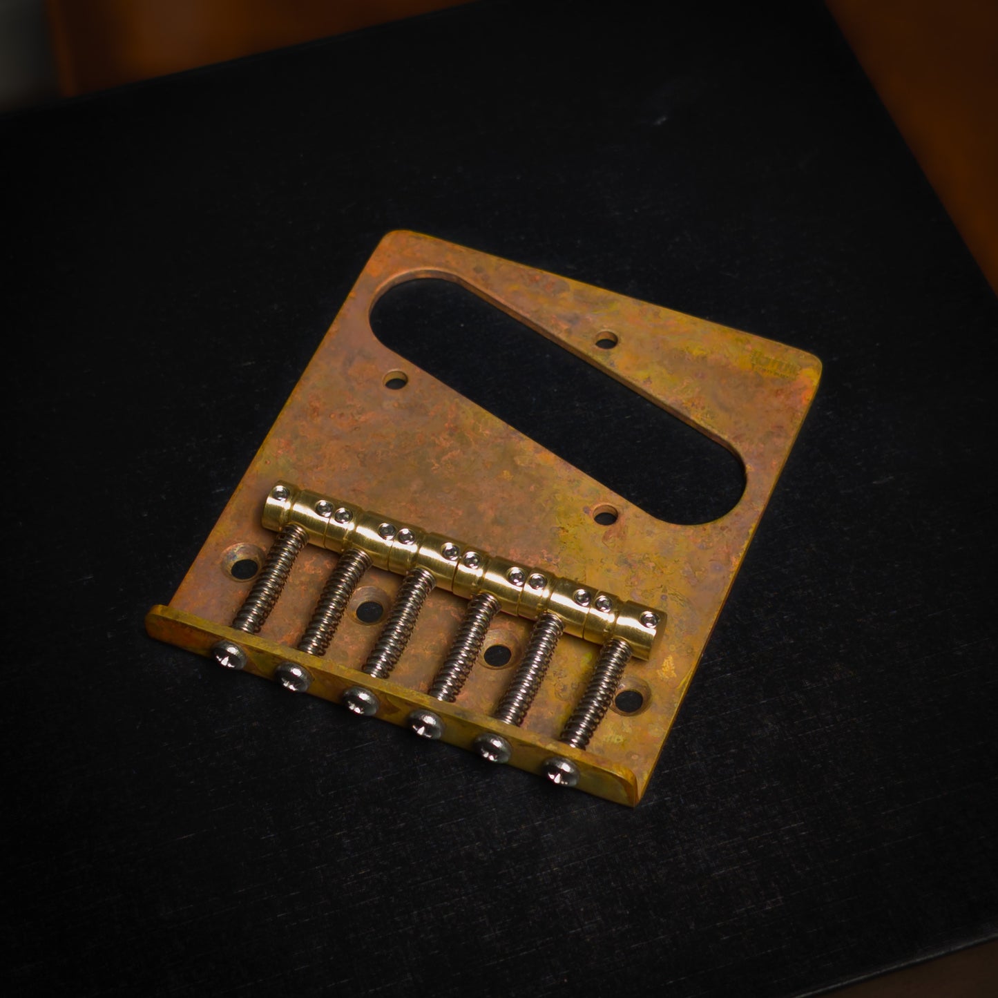 Ramme TL Vintage 6C Fixed Bridge (Aged Brass)