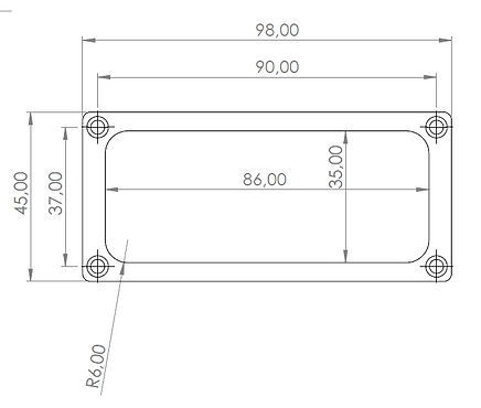 Ramme Mounting Ring For P90 Pickups – MBit Guitars