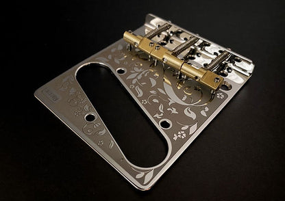 Ramme TL Vintage Floral Fixed Bridge (Stainless Steel)