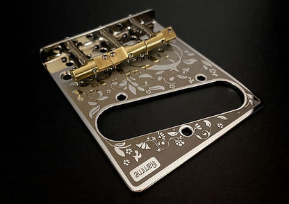 Ramme TL Vintage Floral Fixed Bridge (Stainless Steel)