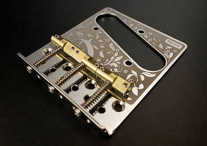 Ramme TL Vintage Floral Fixed Bridge (Stainless Steel)