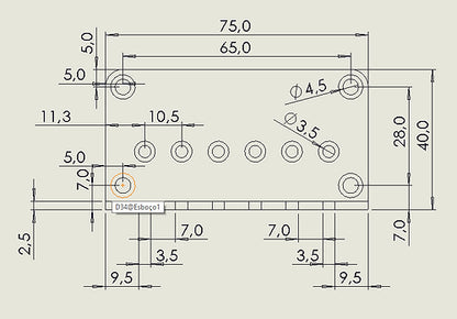 Ramme Fixed Bridge (Stainless Steel)