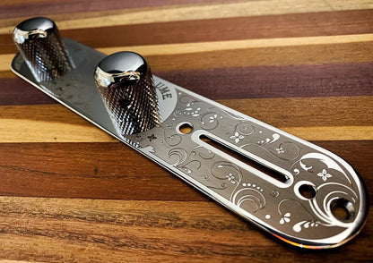 Ramme TL Floral Control Plate (Stainless Steel)