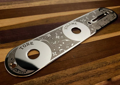 Ramme TL Floral Control Plate (Stainless Steel)