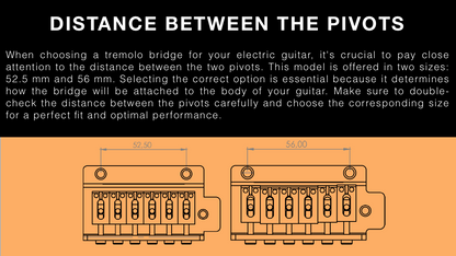 Ramme Tremolo Bridge R1-E