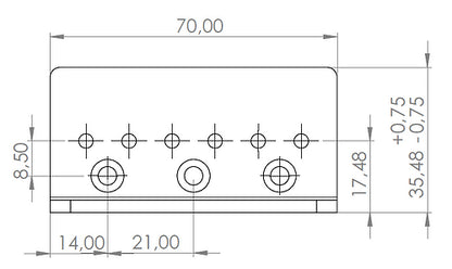 Ramme Fixed Short Bridge (Stainless Steel)