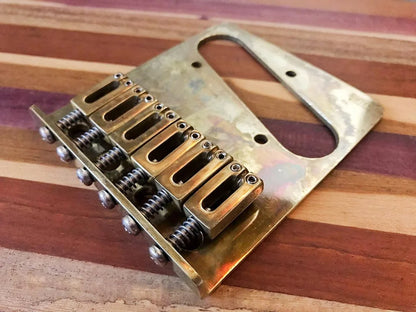 Ramme TL Modern Fixed Bridge (Aged Brass)