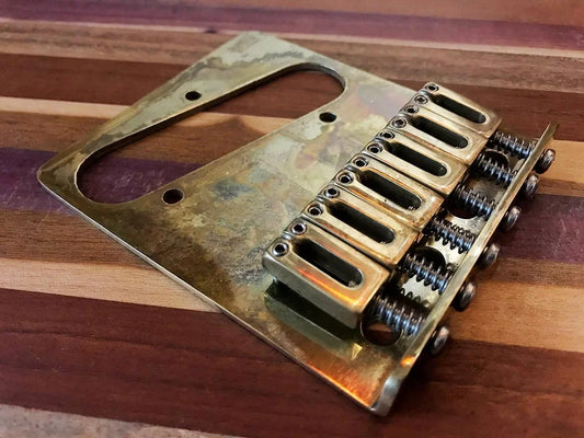 Ramme TL Modern Fixed Bridge (Aged Brass)