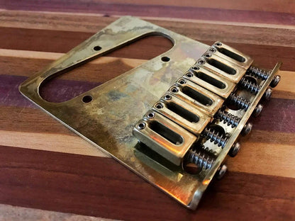 Ramme TL Modern Fixed Bridge (Aged Brass)